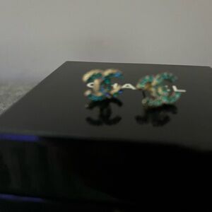 Chanel stud earrings
